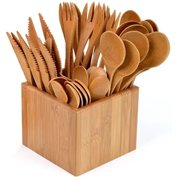 Geschenkset - BAMBUS Besteckset 41-teilig inkl. Box