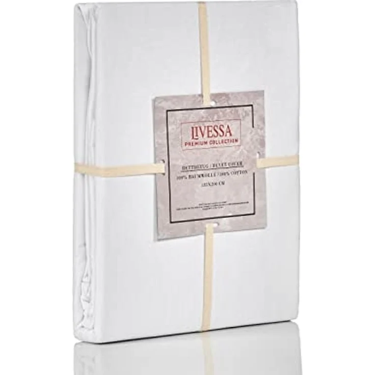 livessa Bettbezug Bettbezug Baumwolle Jersey Bettwäsche Allergiker Reißverschluss, (1 St), 100% Baumwolle Single-Jersey 140 g/m² weich & atmungsaktiv – Bild 6