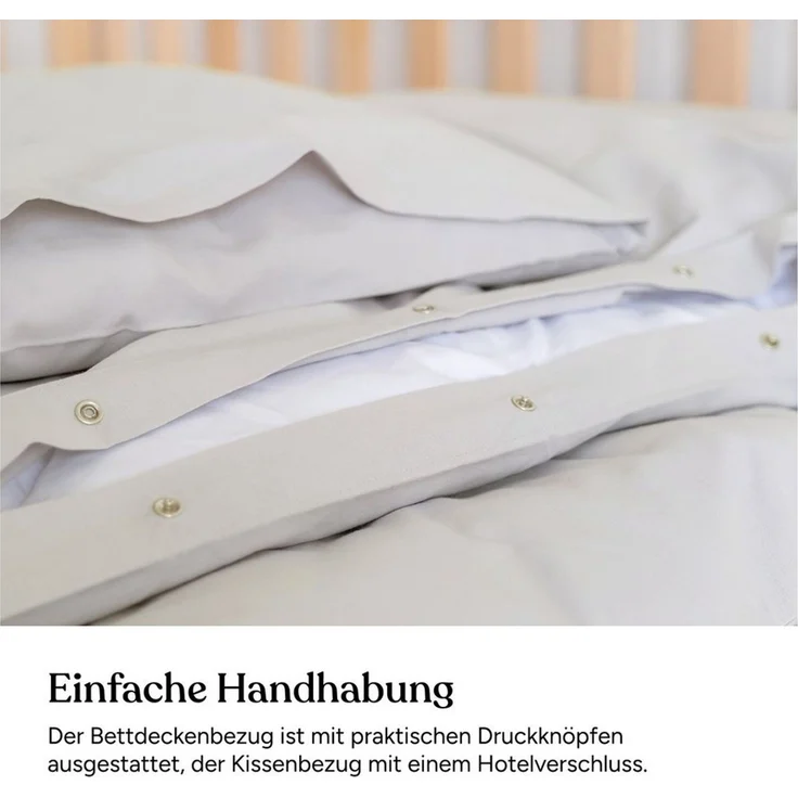 Ehrenkind Kinderbettwäsche Kinder Bettwäsche, 100% Bio-Baumwolle, Standard 100 by Oeko-TEX – Bild 2
