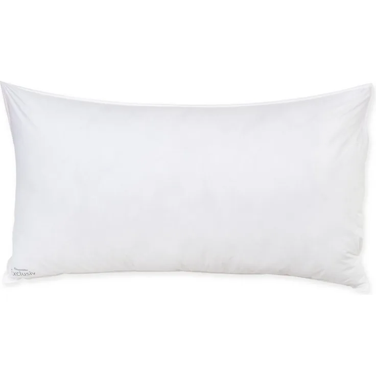 KÜNSEMÜLLER Microfaserkissen Exclusiv, Füllung: 100% Polyester (Sensofill), Bezug: 100% Baumwolle, Rückenschläfer, Seitenschläfer, Bauchschläfer, Daunen-Feeling durch modernste Fasertechnologie
