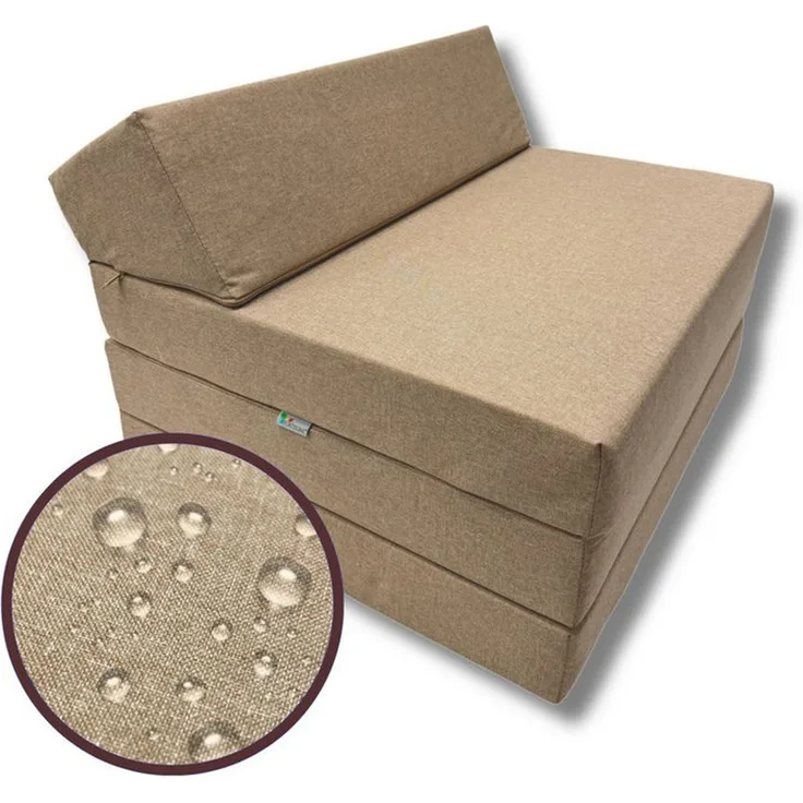Klappmatratze Klappmatratze mit wasserfestem Bezug Komfort & Vielseitigkeit 6 Farben, FORTISLINE