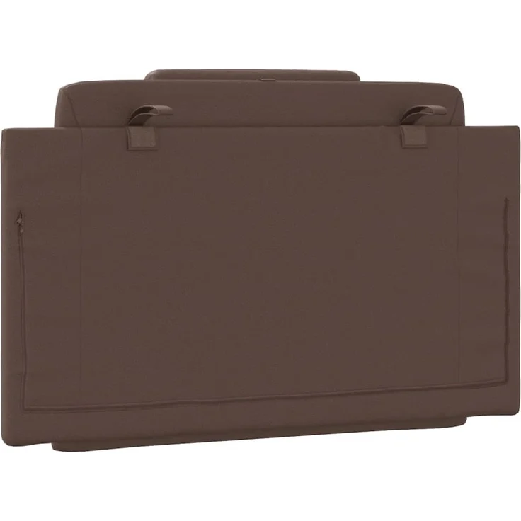 vidaXL Kopfteil-Kissen Braun 80 cm Kunstleder 374762 – Bild 7