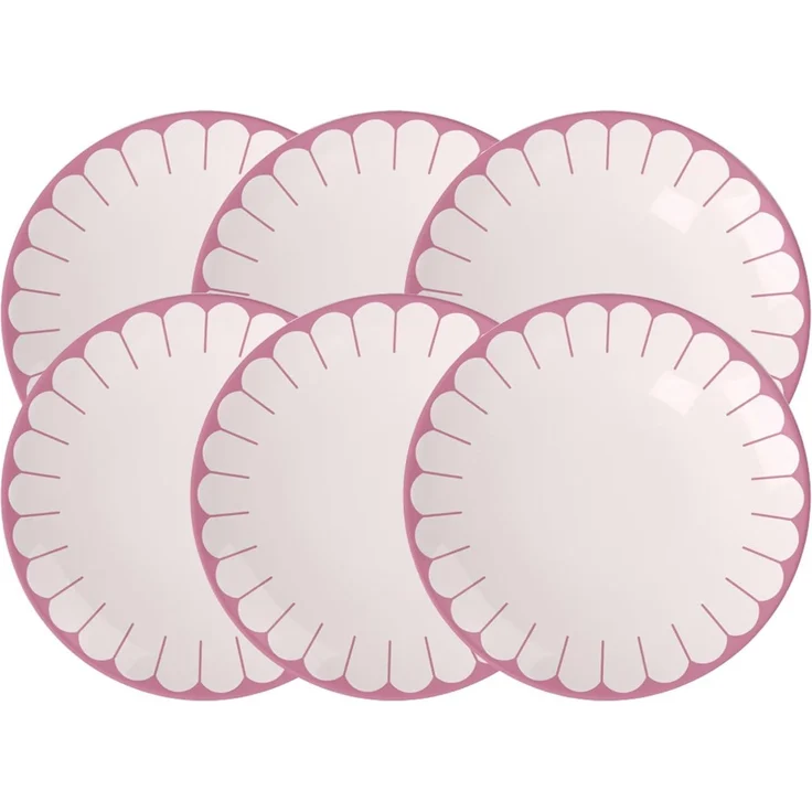 Villeroy & Boch Fleur Cassis Frühstücksteller ø 21,2 cm 6er Set – Bild 1