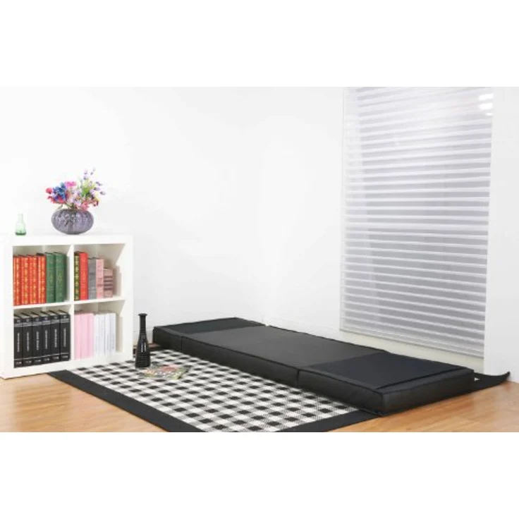 Artdeco Schlafsessel Kunstleder klein, schwarz – Bild 7