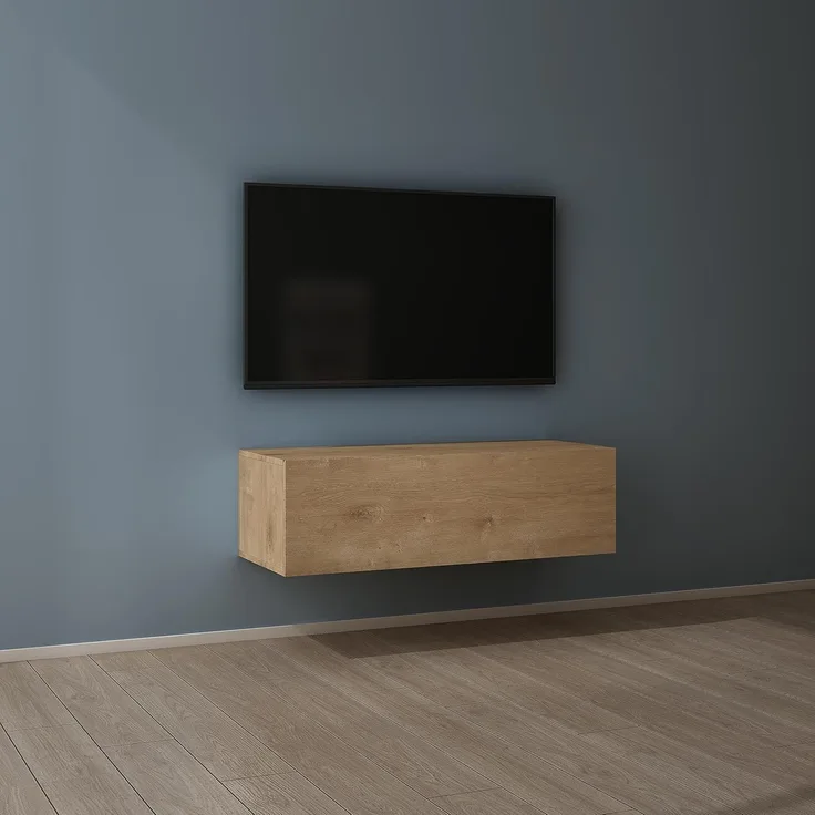 Mai & Mai Lowboard TV Board TV Schrank Fernsehschrank Hängend Fernsehtisch Holz Sideboard