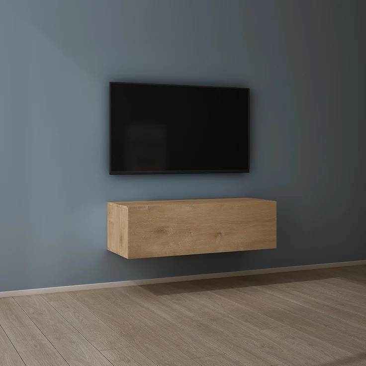 Mai & Mai Lowboard TV Board TV Schrank Fernsehschrank Hängend Fernsehtisch Holz Sideboard