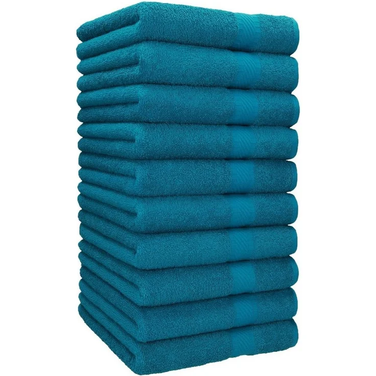Betz Handtücher Handtuch Set 10er Pack Palermo Größe 50x100 cm 100% Baumwolle, Baumwolle (Set, 10-St) – Bild 1