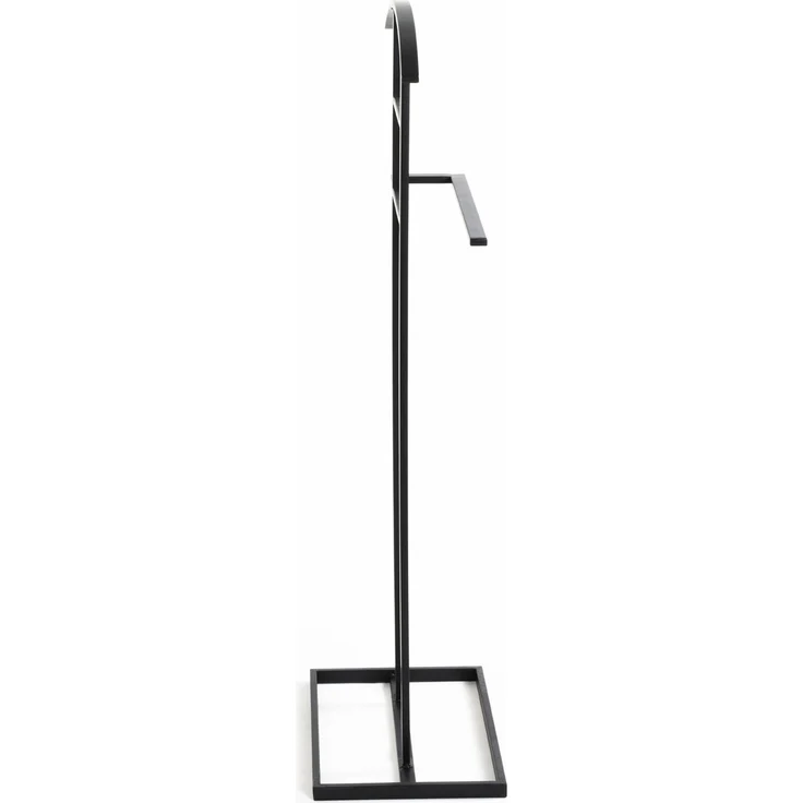 Herrendiener >23592< in schwarz, Metall - 45x101x26cm (BxHxT) – Bild 4