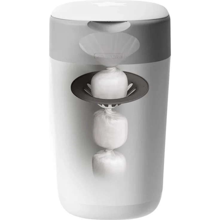 Tommee Tippee Twist & Click Starter Package Windeleimer + 6 Nachfüllpackungen Weiß – Bild 3