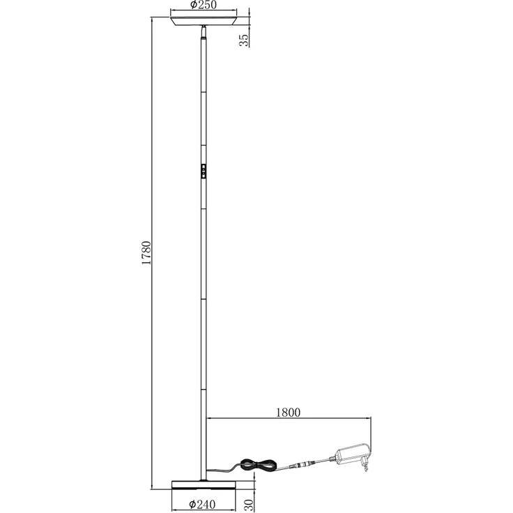 LED Stehleuchte SPECTER – Bild 8