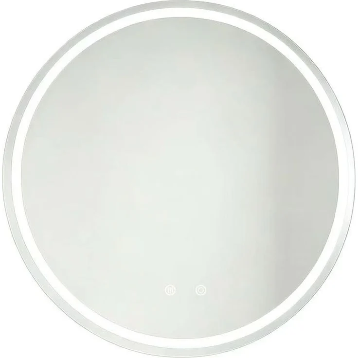Badspiegel 80x80 cm, rund, mit dimmbarer Beleuchtung und Anti-Beschlag-Funktion – Bild 7