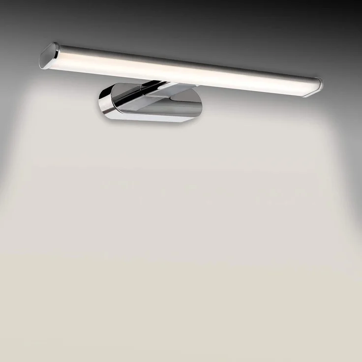 SEBSON Spiegelleuchte LED Spiegellampe Bad 40cm IP44 Wandlampe 8W 600lm 4000K 400x133x42mm, LED integriert, Wandmontage, 110° Abstrahlwinkel, einfach Montage – Bild 4