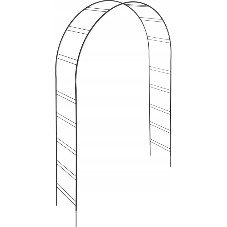 KADAX Gartenbogen-Pergola, Metall, für Blumen, Rosen, 255 cm – Bild 9