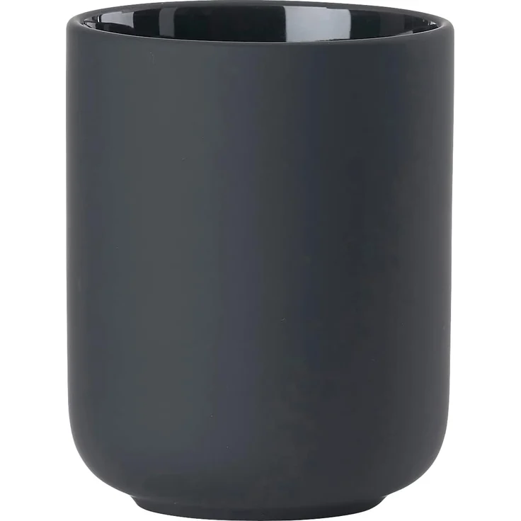 Zone Denmark Zahnputzbecher Denmark Ume Zahnbürstenbecher black 8,3 cm, Zahnbürstenbecher Ume Black – Bild 1
