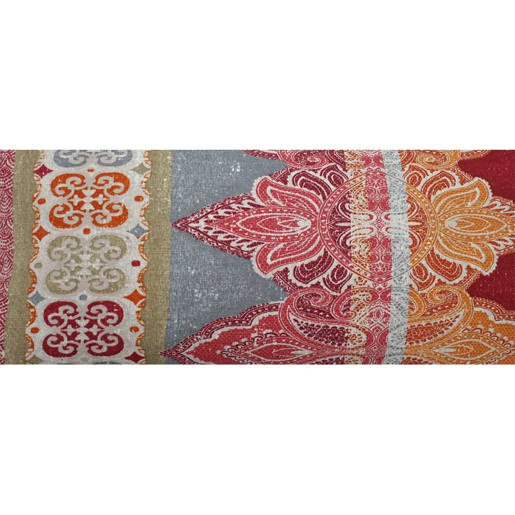 Tischläufer JANESSA chili BL 45x130 cm rot Tischdecke Tischband