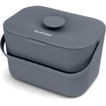 YourCasa Biomülleimer Küche 5L - Komposteimer Küche mit Sieb Spülmaschinenfest, Fassungsvermögen 5L, Spülmaschinenfest