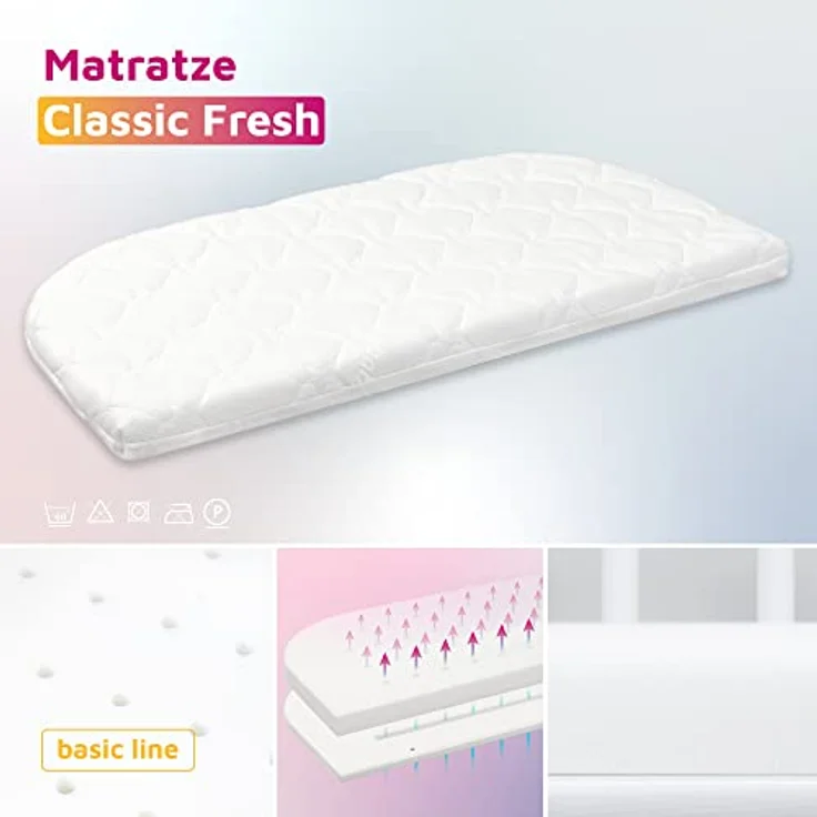 Babybay 'Classic Fresh' Komfortschaumkmatratze für Maxi und Boxspring – Bild 3