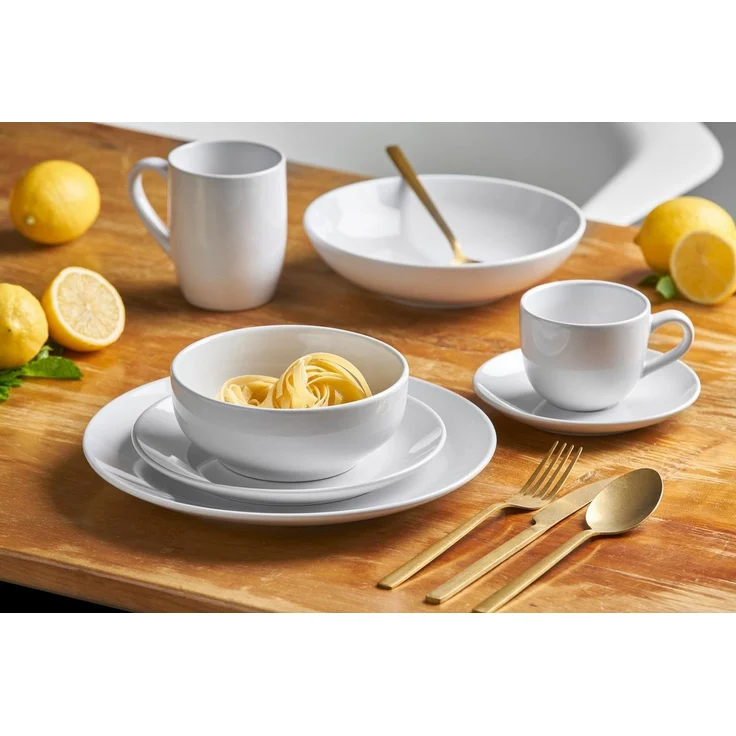 van Well Müslischale Malmö, Schale 15 cm, 6 Stück, Steingut, (Set, 6-tlg), spülmaschinen- und mikrowellengeeignet – Bild 2