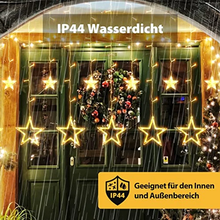 SALCAR Lichterkette mit 12 LED Sternen – Bild 4