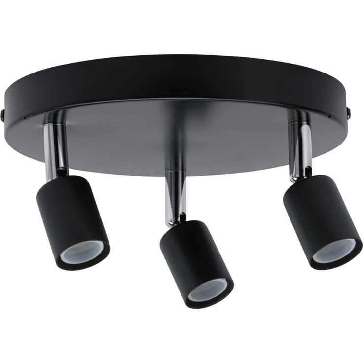 Paulmann No. 66752 Strahler Carolina 3-flammig IP44 GU10 Anthrazit ohne Leuchtmittel