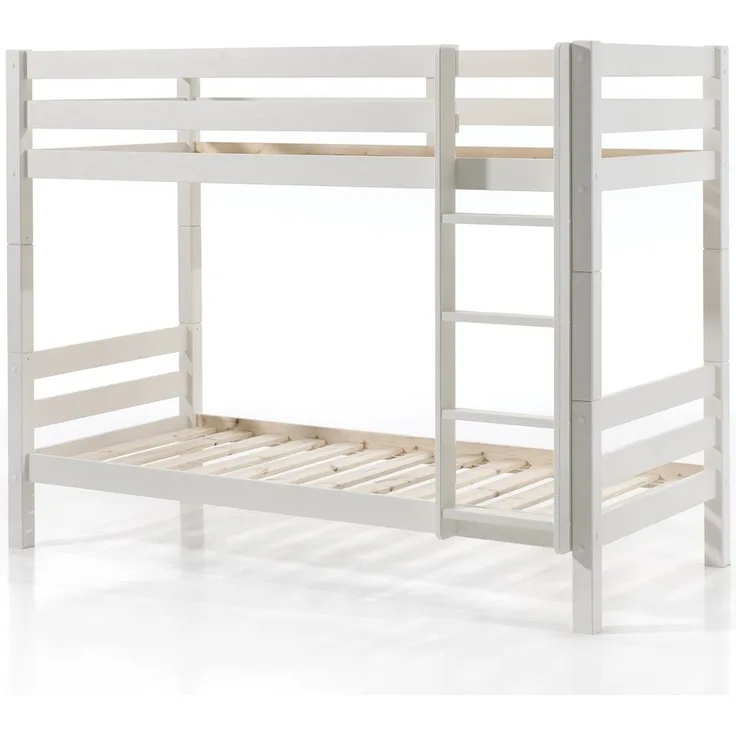 Vipack 'Pino' Etagen-Hochbett 90x200 cm, weiß, 160 cm Höhe