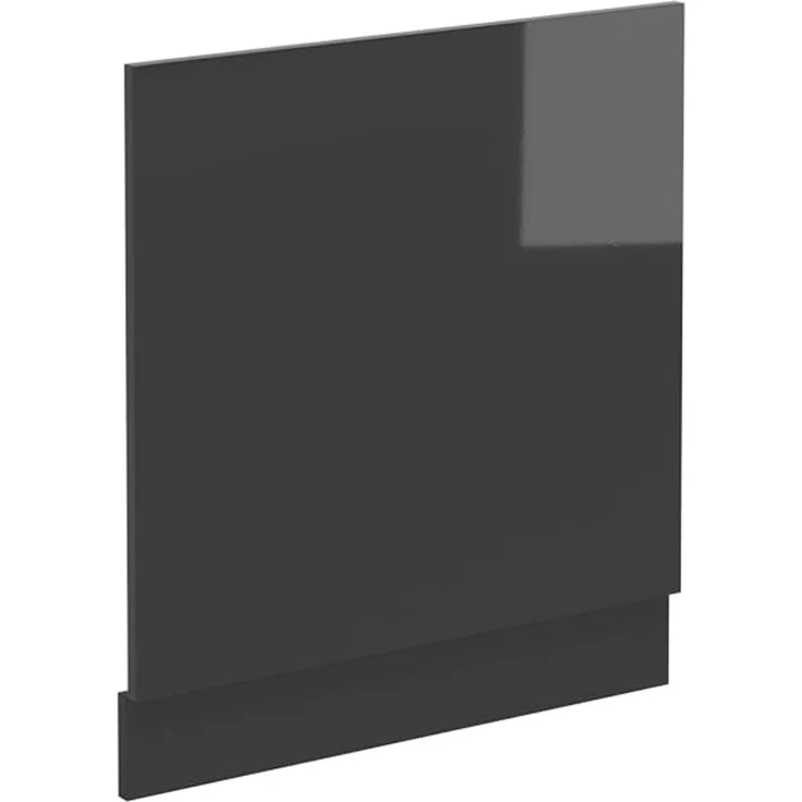 Vicco Frontblende R-Line, Anthrazit Hochglanz, 60 cm ohne Arbeitsplatte, zur freien Kombination innerhalb modularer Küchensysteme