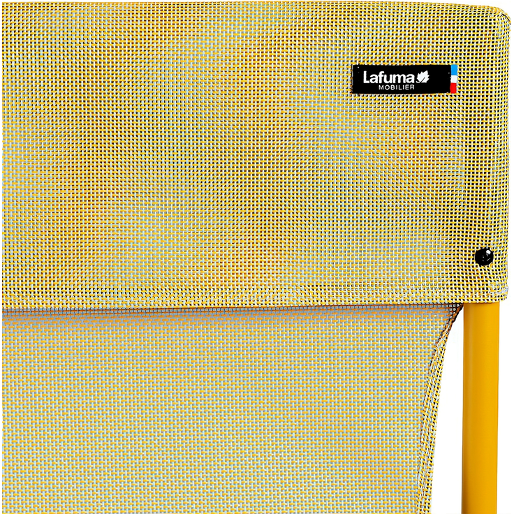 BALCONY II Klappstuhl, Batyline® Bezug: Miel, Stahlrohrgestell, klappbar – Bild 4