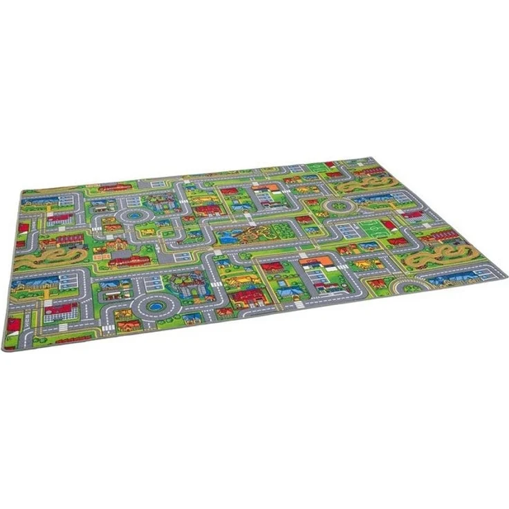 Snapstyle Kinderteppich Kinder Spiel Teppich Abenteuerland Bunt, Rechteckig, Höhe: 4 mm – Bild 4