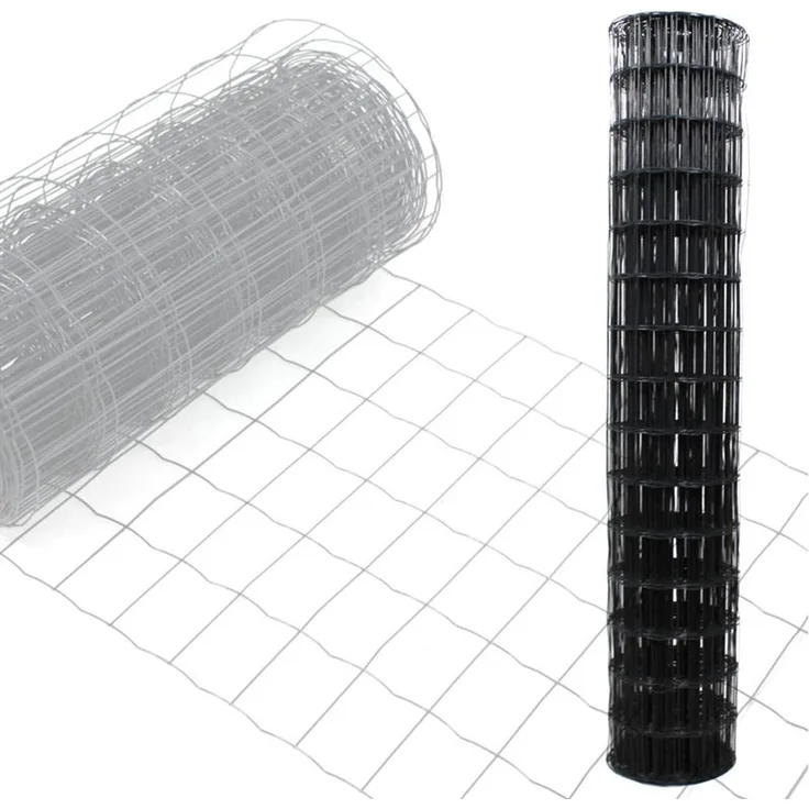Gartenzaun Maschendraht 1,5x10m Zaun Gitterzaun Schweißgitter Wildzaun RAL7016