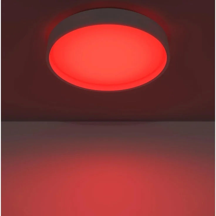 EGLO LED Deckenleuchte MASSIGNANO-Z Deckenlampe, Disco-Modus, ZigBee 3.0, Wohnzimmerlampe, CCT - über Fernbedienung, Dimmer, Dimmfunktion, Farbsteuerung, Farbwechsel, Fernbedienung, Infrarot inkl, Memoryfunktion, Nachtlichtfunktion, RGB, Smart Home, Ti... – Bild 2