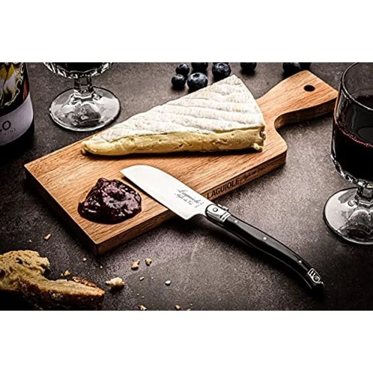 Käsemesser Santoku Laguiole m/ Servierbrett – Bild 2
