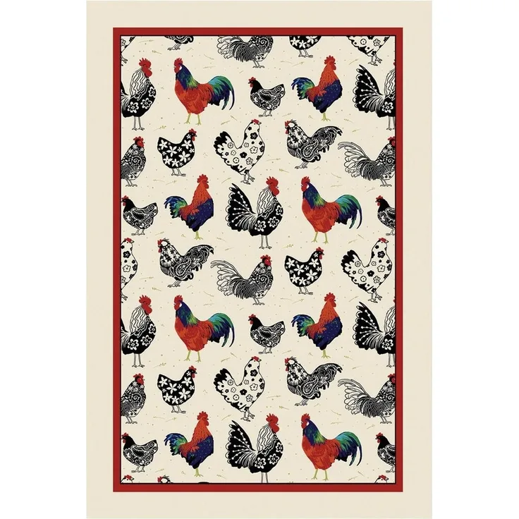Ulster Weavers Geschirrtuch Rooster, (Set, 1-tlg, 1-teilig), 100% Baumwolle 48x74cm Küchentuch