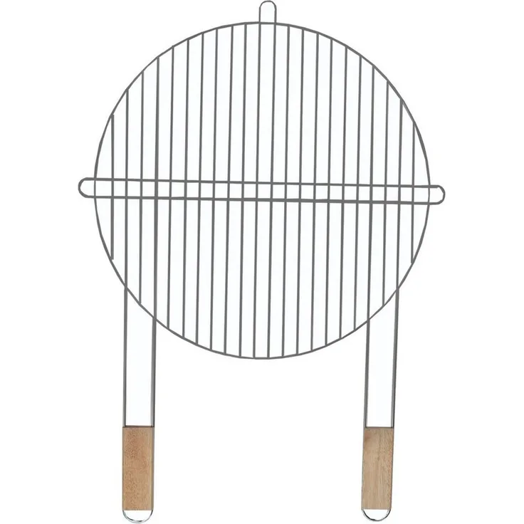 Master Grill & Party Grillrost MG257 51cm Stahl verchromt, Runder Grillrost