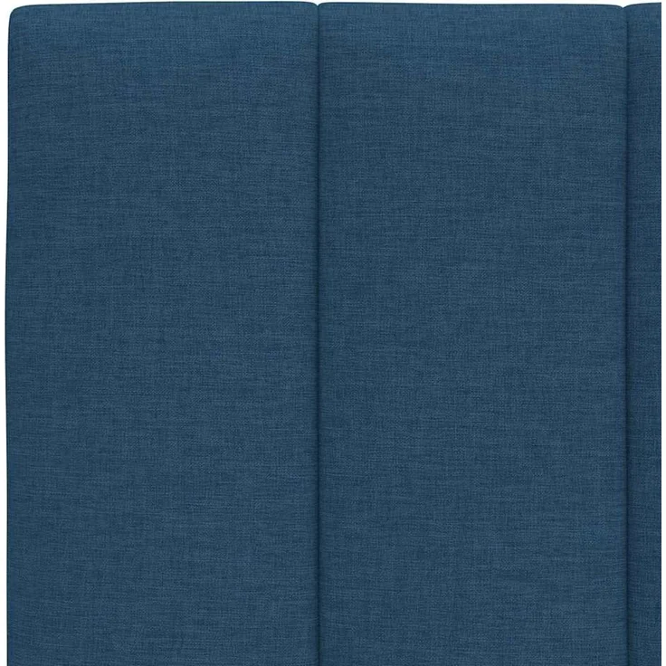 vidaXL Kopfteil-Kissen "Hanko" Blau 90 cm Stoff – Bild 7