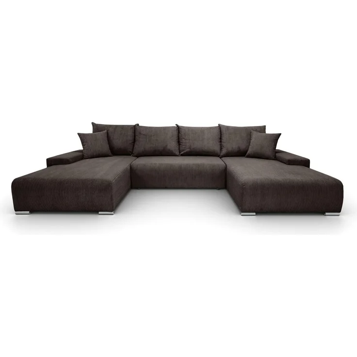 Lookway Wohnlandschaft LAVIO U – großes Ecksofa in U-Form, modernes Design, 348x188x93 cm
