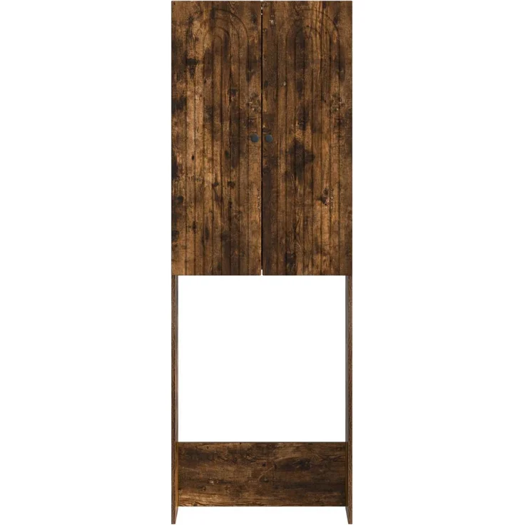 vidaXL Toilettenschrank ALKMAAR Raucheiche 66 x 25,5 x 190 cm 896260 – Bild 5