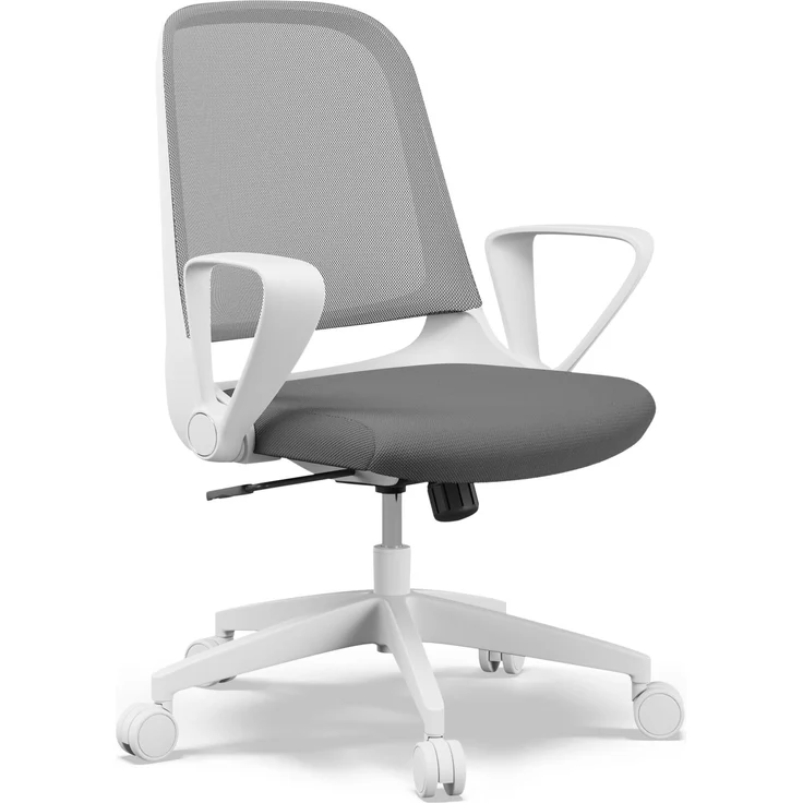 SENSE7 Bürostuhl Sopty mit Wippfunktion, Bürosessel mit verstellbaren Armlehnen, ergonomischer Computerstuhl mit atmungsaktivem Netz, Schreibtischstuhl bis 130 kg, höhenverstellbarer Office Chair – Bild 1