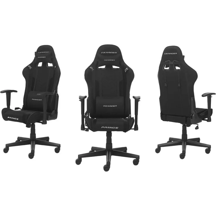 DXRacer PRINCE L Gamingstuhl - PU / Schwarz-Schwarz – Bild 18