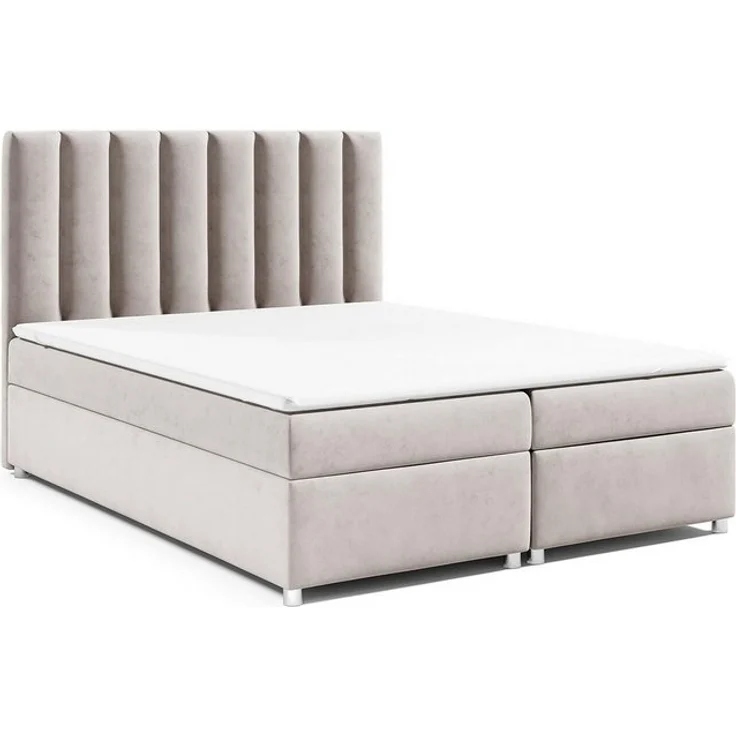 Best for Home Boxspringbett mit Bettkasten Trinity K-10 Bonellfederkern inkl. 7 cm Topper (140x200 160x200 180x200 200x200 cm), mit o. ohne Kopfteil, Flexible Liefermöglichkeiten, Handwerksqualität – Bild 4