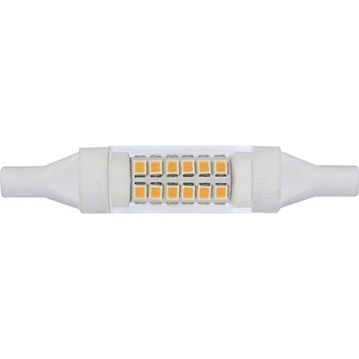 LightMe LM85152 LED R7s Röhrenlampe, 5W Warmweiß, EEK A+, Ø 15mm x L 78mm, 1 Stück