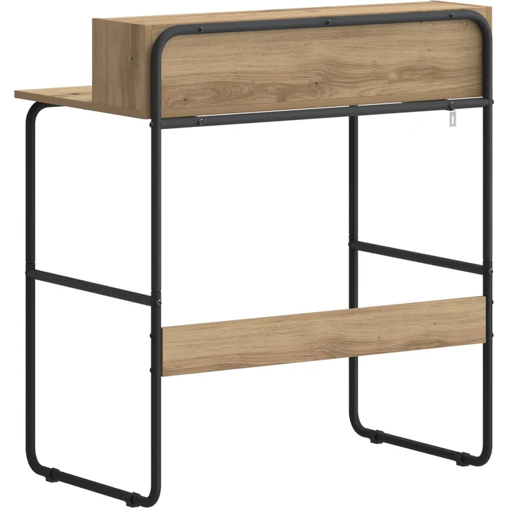 vidaXL Schreibtisch mit Stauraum Artisan-Eiche 80 x 50 x 91 cm 8008025 – Bild 5