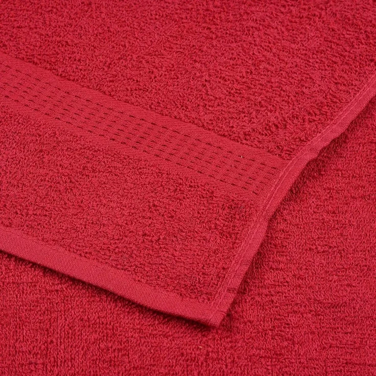 vidaXL Badetücher FROGN 4 Stk. Rot 100x150 cm 360 g/m² 136933 – Bild 6