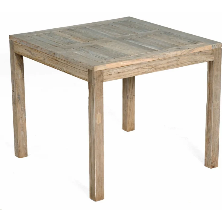 Tisch Wellington 90cm x 90cm Old Teak grey-washed – Bild 5