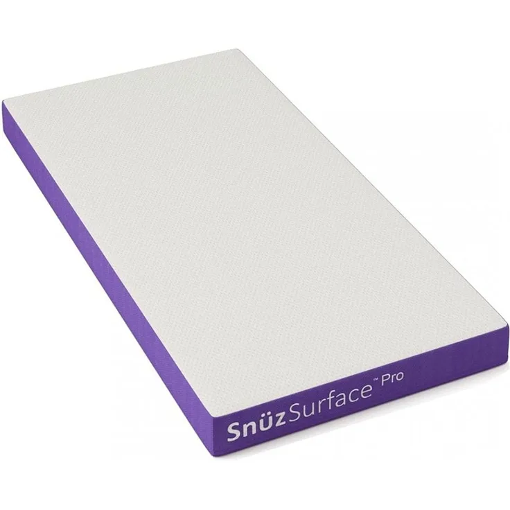SnüzSurface Pro Babymatratze 70x117 cm, Anpassbare Matratze Kinderbett - Anpassung der Härtegrade an das Wachstum Ihres Kindes, Kindermatratze 0-7 Jahre mit Wasserdichtem Bezug
