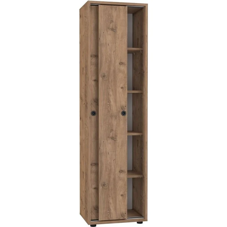 VCM Büroschrank Ulas 919825 Honig-Eiche H. 168 x B. 49 x T. 38 cm – Bild 2