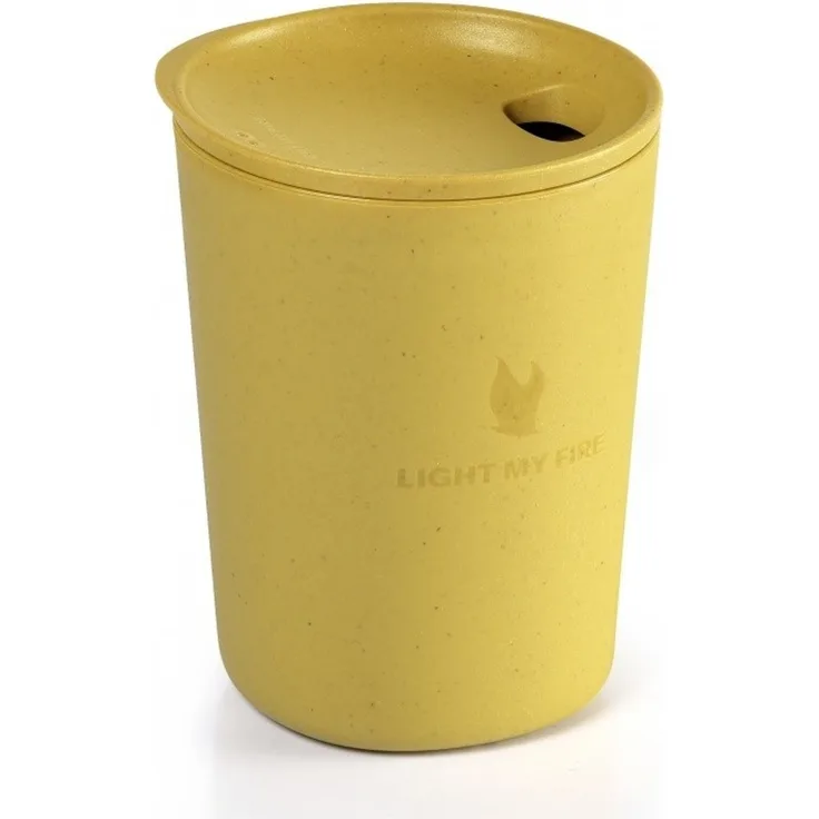 Light My Fire MyCup´n Lid original mustyyellow - Größe 360 ml