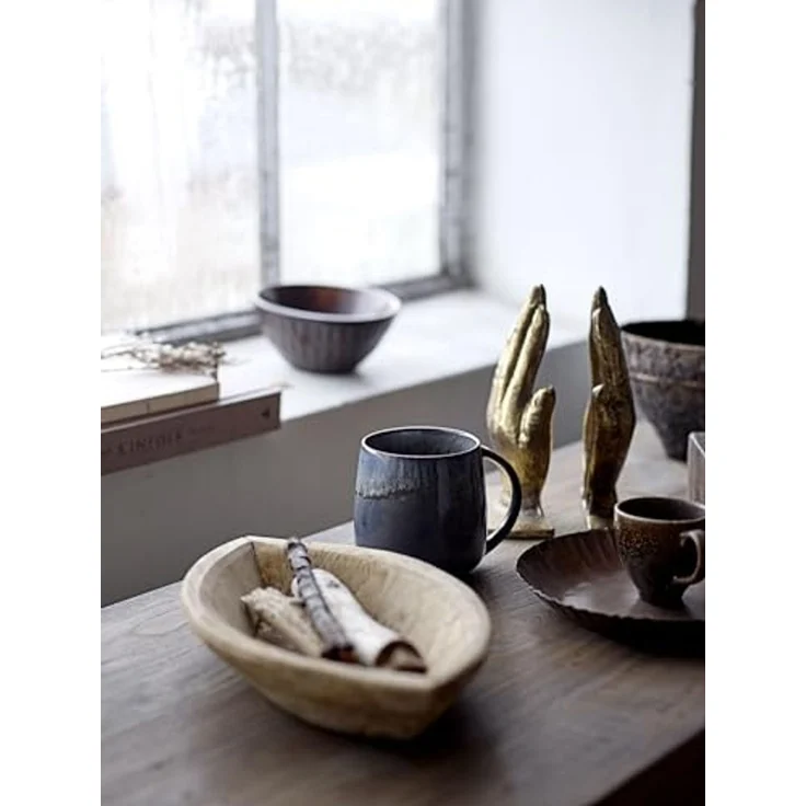 Bloomingville Becher Set, Cloe Mug, Blue, Stoneware 9,5x10 cm – Bild 4