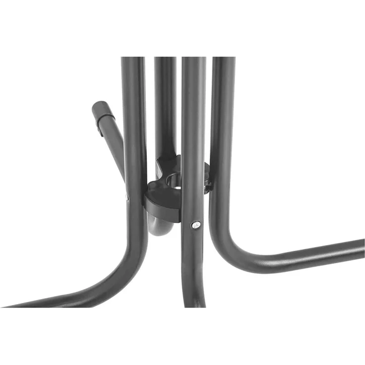 Royal Catering Bistrotisch Ø 80 cm Stehtisch klappbar Bistro Tisch Bartisch Gastro rund grau – Bild 5