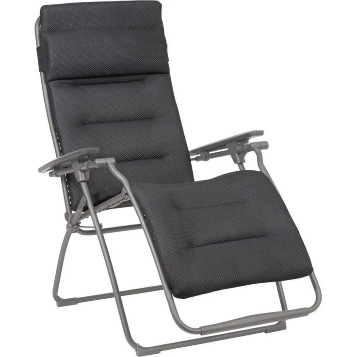 Lafuma Futura XL BeComfort® Relaxliege Dark Grey Titane Sonnenliege LFM3131.8902 – Bild 5