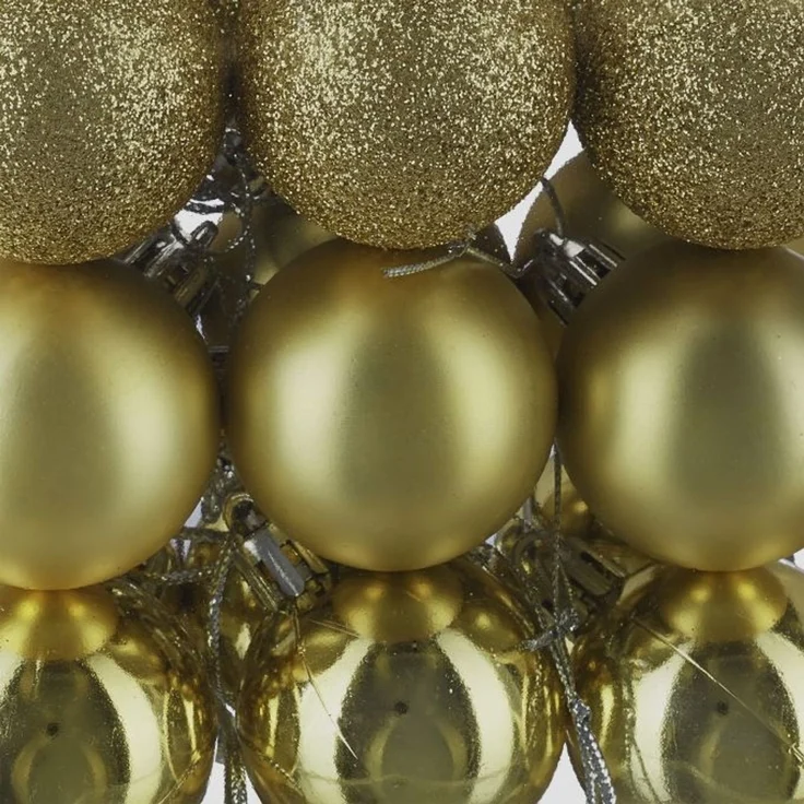 Relaxdays Weihnachtskugeln 100er Set – Bild 5